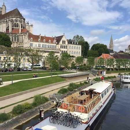 Bel Appart Au Centre-Ville Proche Gare Avec Wifi. Auxerre Zewnętrze zdjęcie