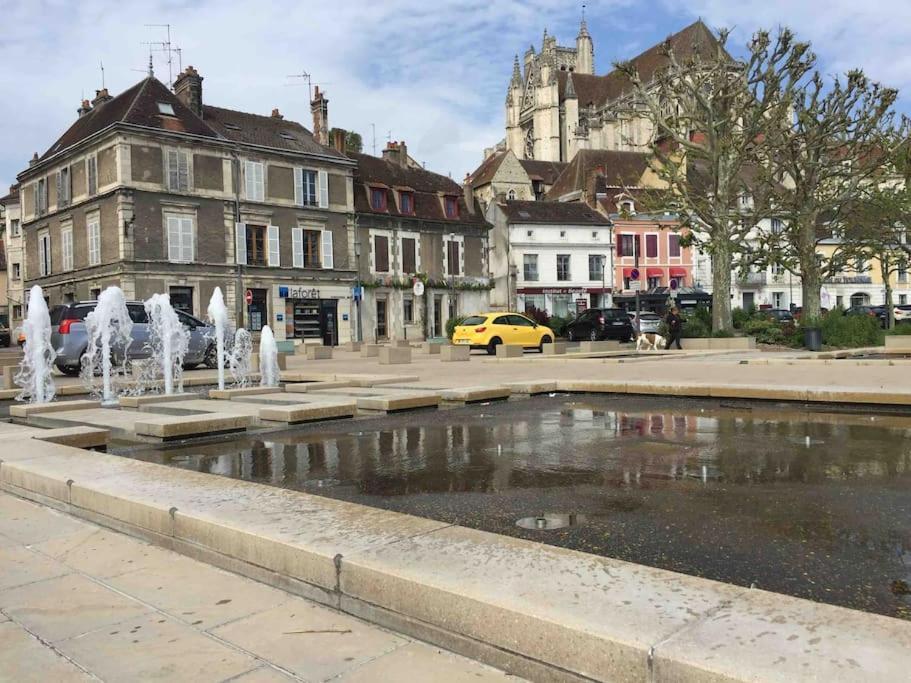 Bel Appart Au Centre-Ville Proche Gare Avec Wifi. Auxerre Zewnętrze zdjęcie